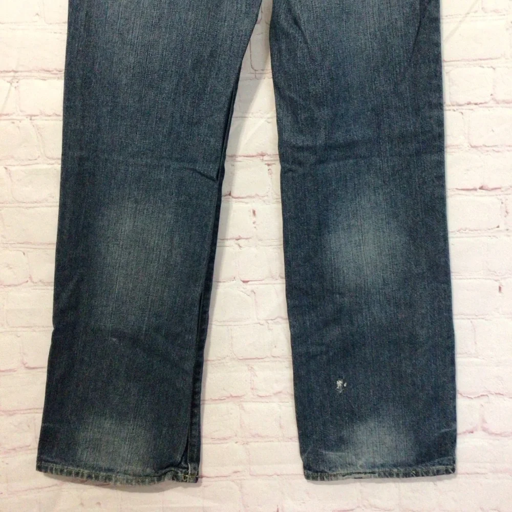 Old Navy Straight Leg Denim Blue Jeans - Size 16
